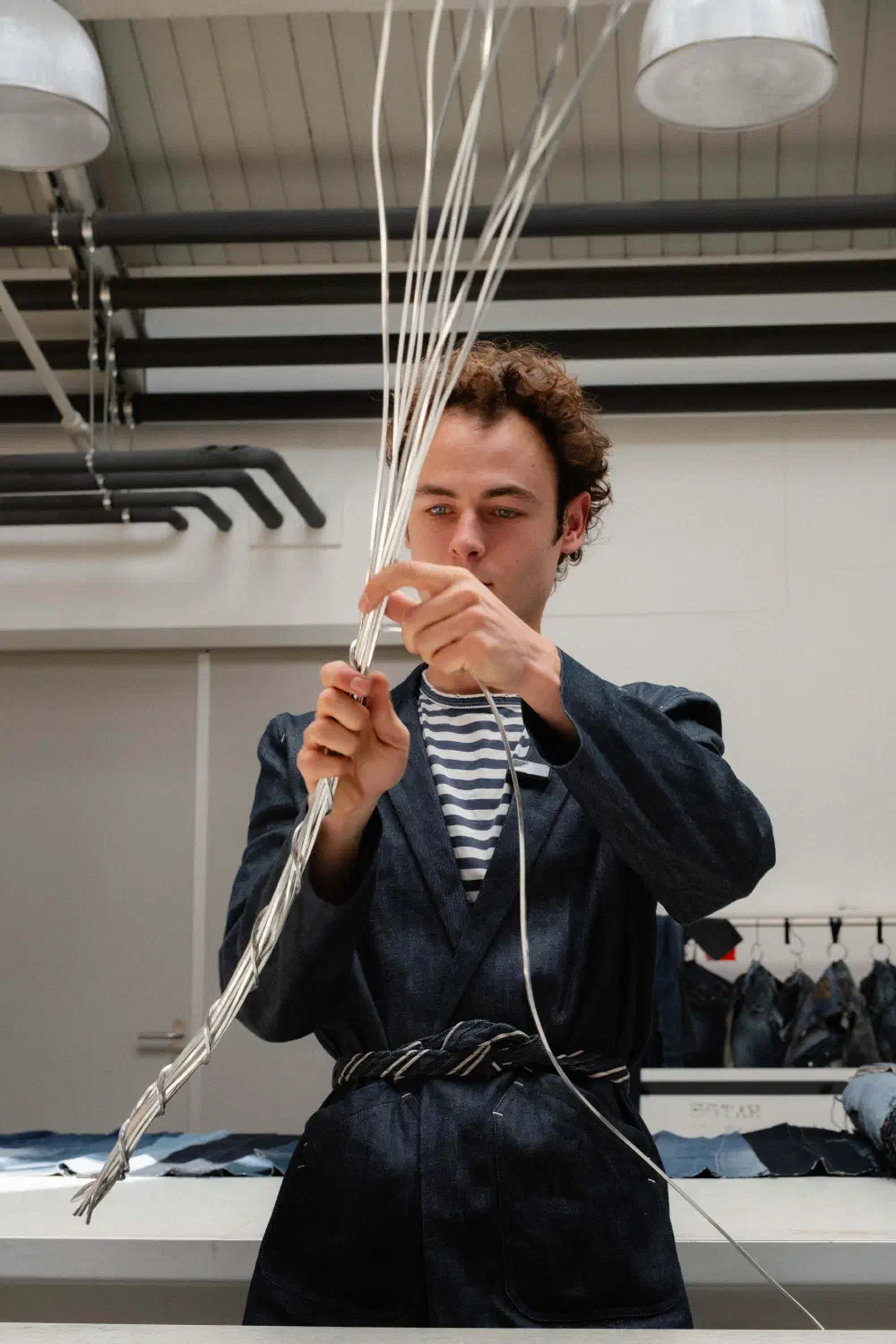 Florian Regtien at work on Jean Octo